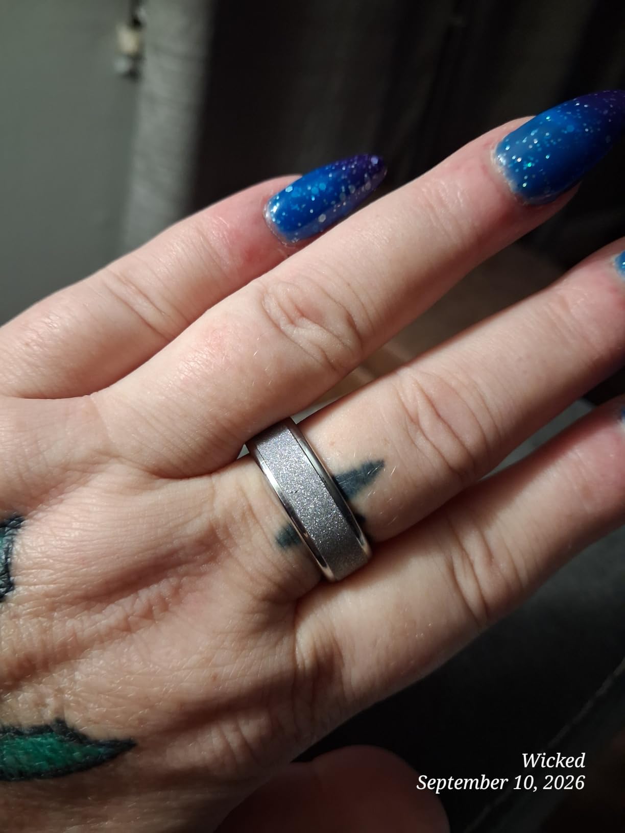 COLMI R10 Smart Ring, Sleep Health & Skin Temperature & 5ATM(Silver, 9) customer photo 2