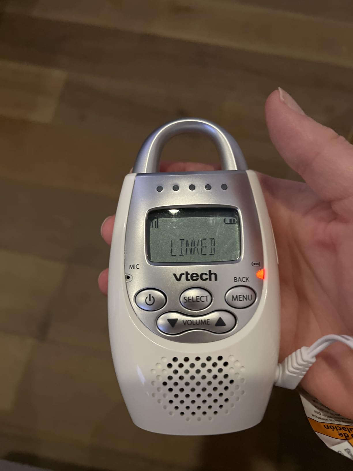 VTech Digital Audio Baby Monitor with Up to 1500ft of Range, Night Light, Soothing Lullabies, Two-Way Talk, Temperature Sensor, Record Your Own Voice, Rechargeable Battery, Feeding Reminder: DM1215 customer photo 1