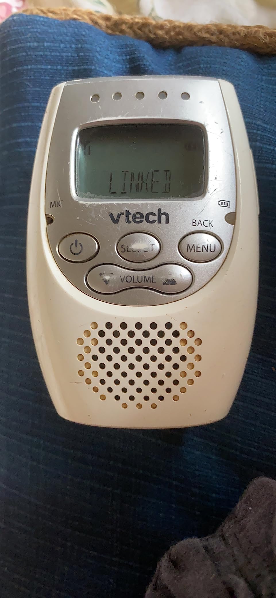 VTech Digital Audio Baby Monitor with Up to 1500ft of Range, Night Light, Soothing Lullabies, Two-Way Talk, Temperature Sensor, Record Your Own Voice, Rechargeable Battery, Feeding Reminder: DM1215 customer photo 2