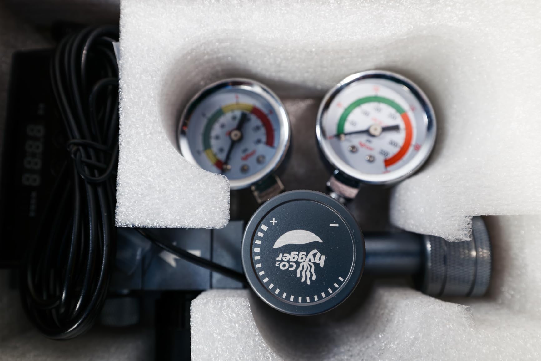 Upgraded Aquarium CO2 Regulator with Motorized Valve, Dual Stage Adjustable Pressure, Expandable for Two Tanks, Includes Timer and Bubble Counters for CO2 Aquarium System customer photo 1