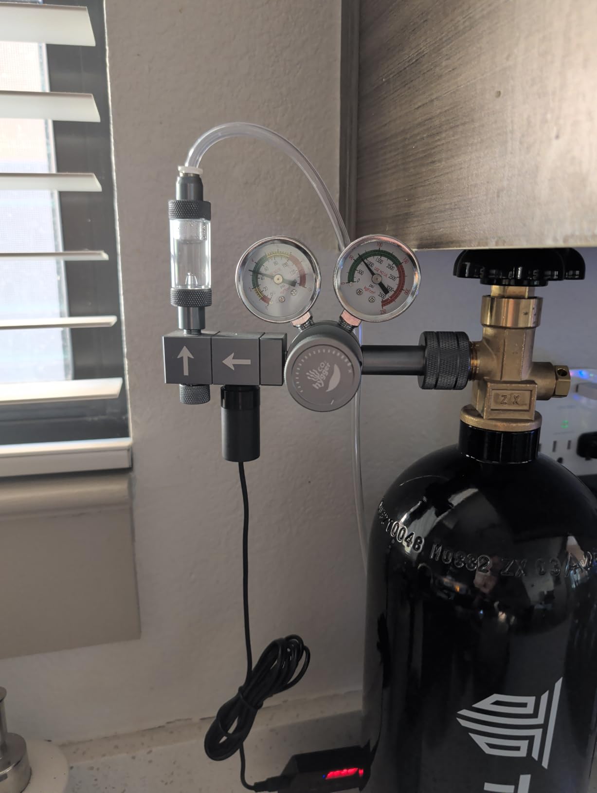 Upgraded Aquarium CO2 Regulator with Motorized Valve, Dual Stage Adjustable Pressure, Expandable for Two Tanks, Includes Timer and Bubble Counters for CO2 Aquarium System customer photo 2