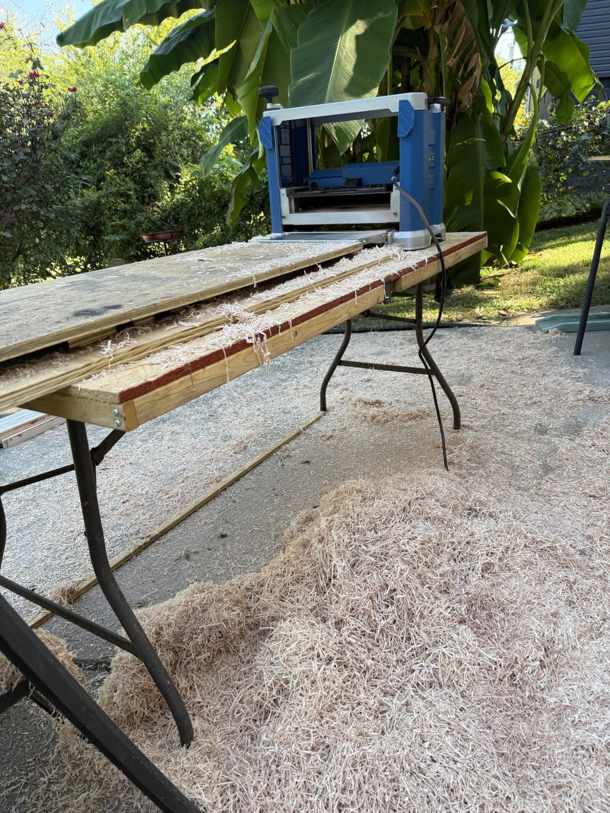 13-Inch Benchtop Thickness Planer, 15A Wood Planer with 4 HSS Blades, 2000W All Copper Motor, Overload Protection for Woodworking customer photo 2