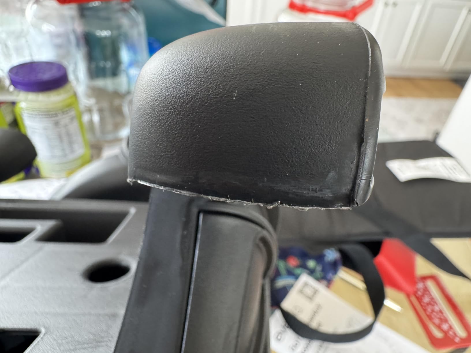 Evenflo GoTime No Back Booster Car Seat (Static Black) customer photo 2