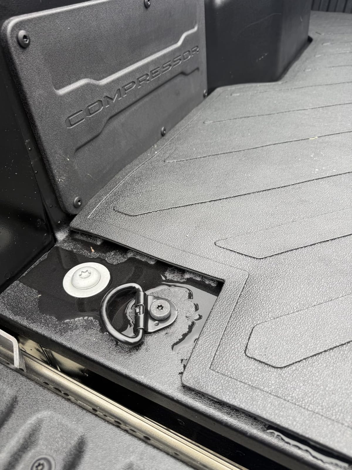 GEEDAR Heavy Duty Rubber Bed Mat for 2019-2026 Chevy Silverado/GMC Sierra 1500 Accessories 5'8'' Vehicle Bed, Bed Liner for Chevy Silverado GMC Sierra 1500, Black customer photo 1