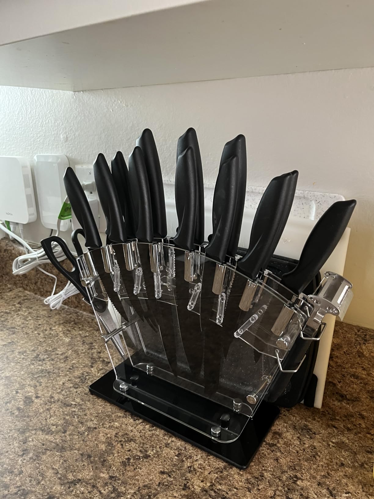 Home Hero 16-Piece Kitchen Knife Set - Knife Block Set customer photo 2