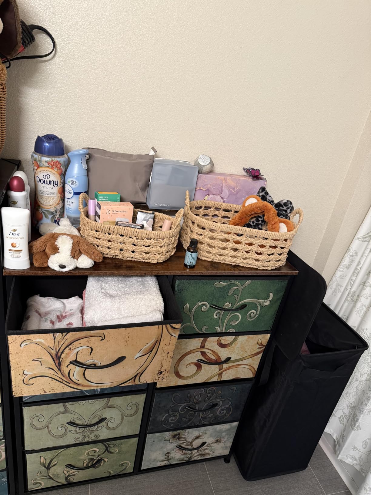 Sweetcrispy 8 Drawer Fabric White Dresser for Bedroom, Tall Double Dresser customer photo 1