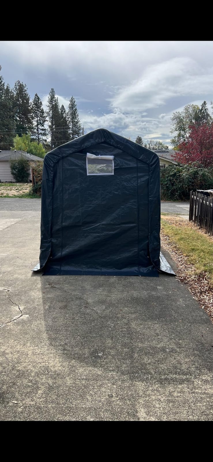 PHI VILLA 13x24ft Portable Garage Carport, Car Tents Storage Shed Canopy customer photo 2