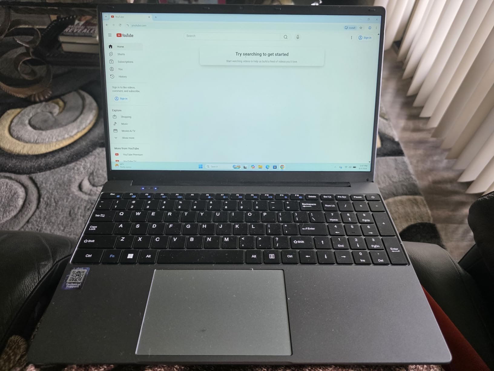 AKCHART 15.6 AI Laptop customer photo 2