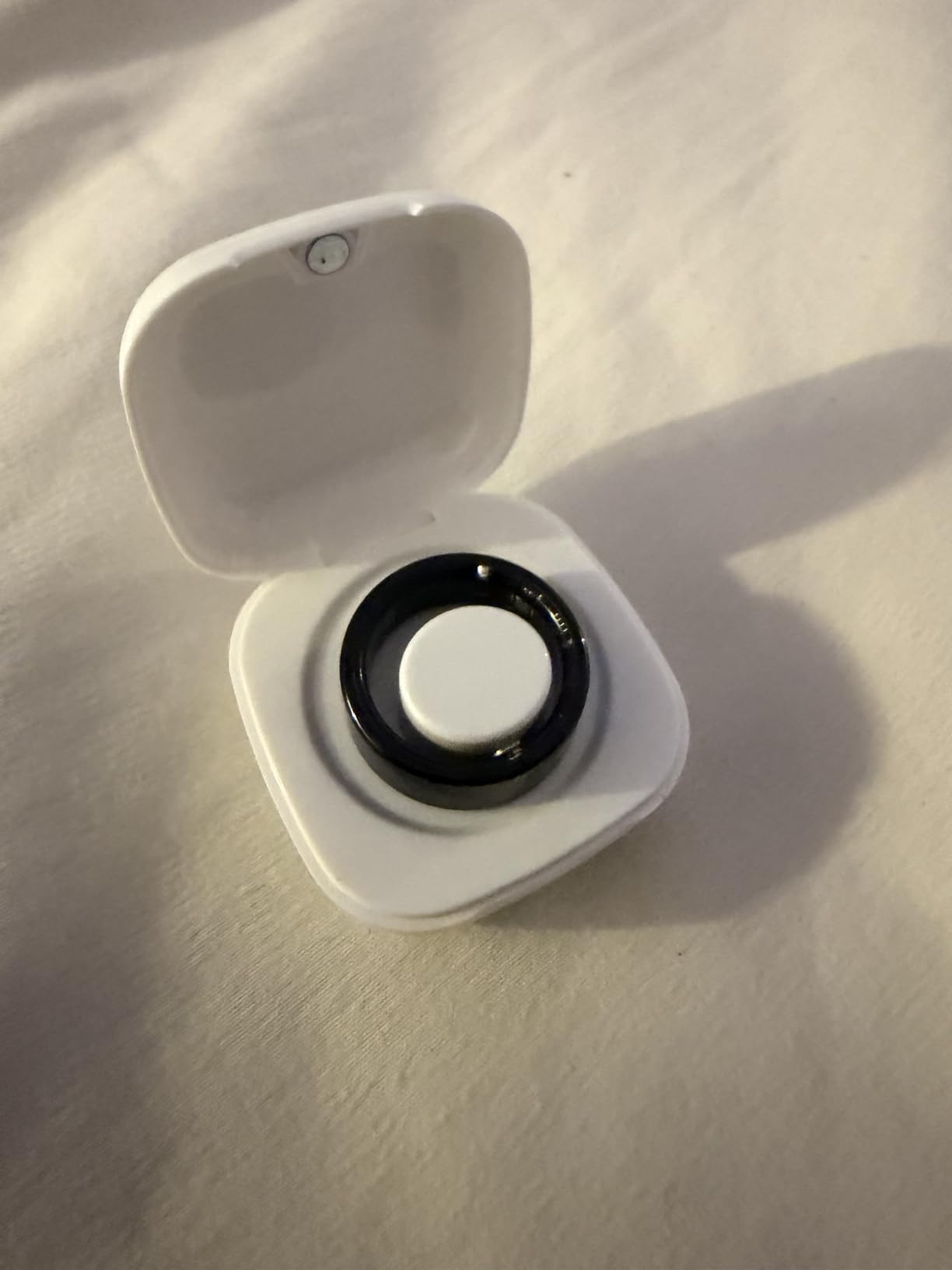 Smart Ring with Sleep Monitoring, Step Counting, Heart Rate, Blood Oxygen for iOS and Android, No Subscription Fee, IP68 Waterproof Health Tracker (Silver, 9) customer photo 2