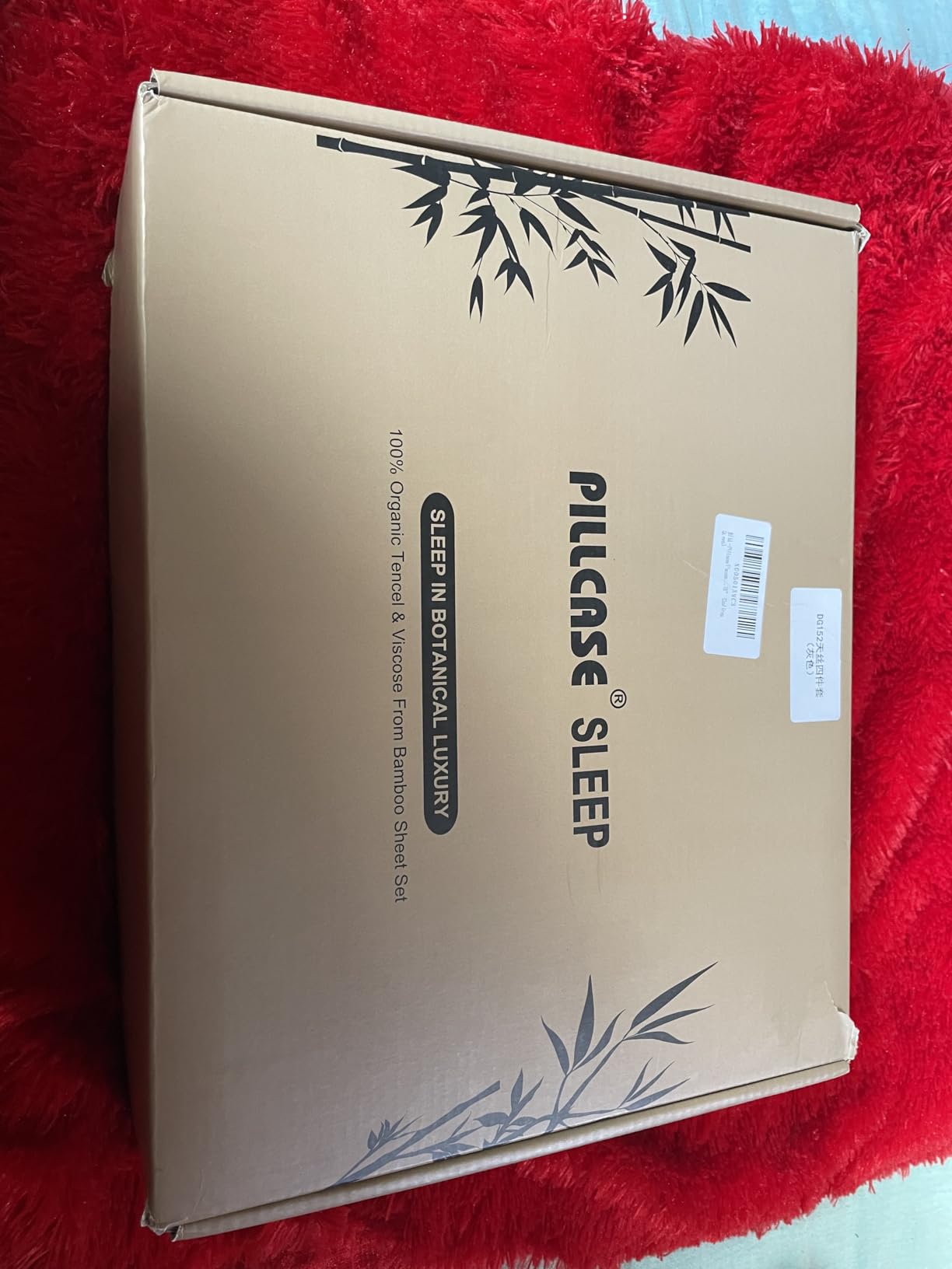 100% Bamboo Viscose & Lyocell Tencel Sheets Set King Size，Cooling & Silky Soft for Hot Sleeper, Breathable & Moisture Wicking Fabric, 18