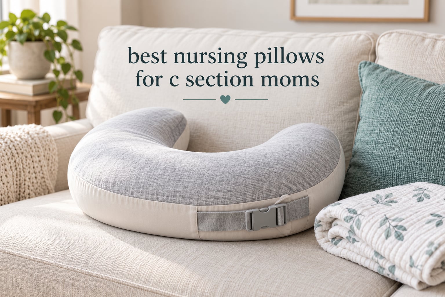 best nursing pillows for c section moms