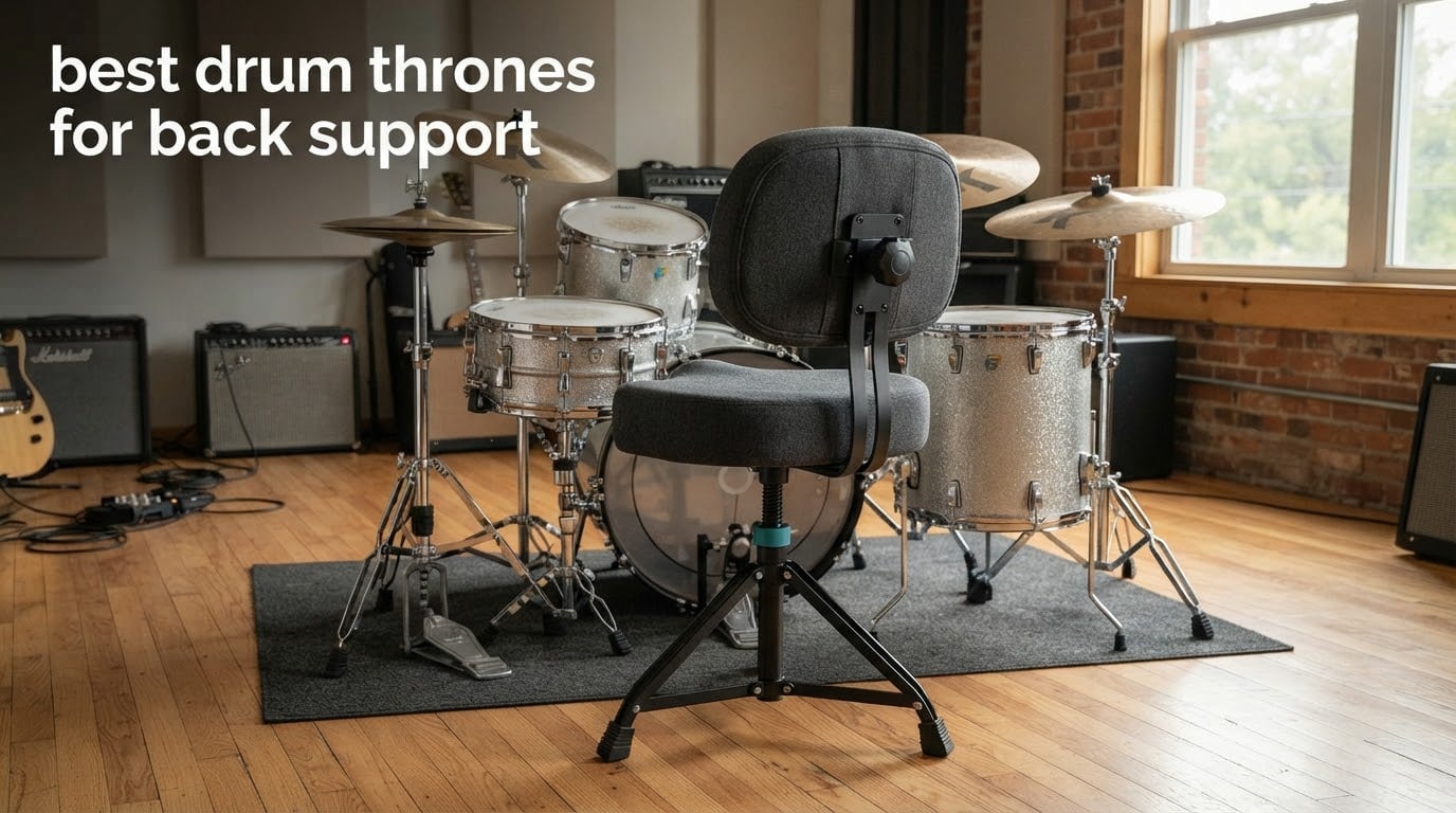best drum thrones for back support