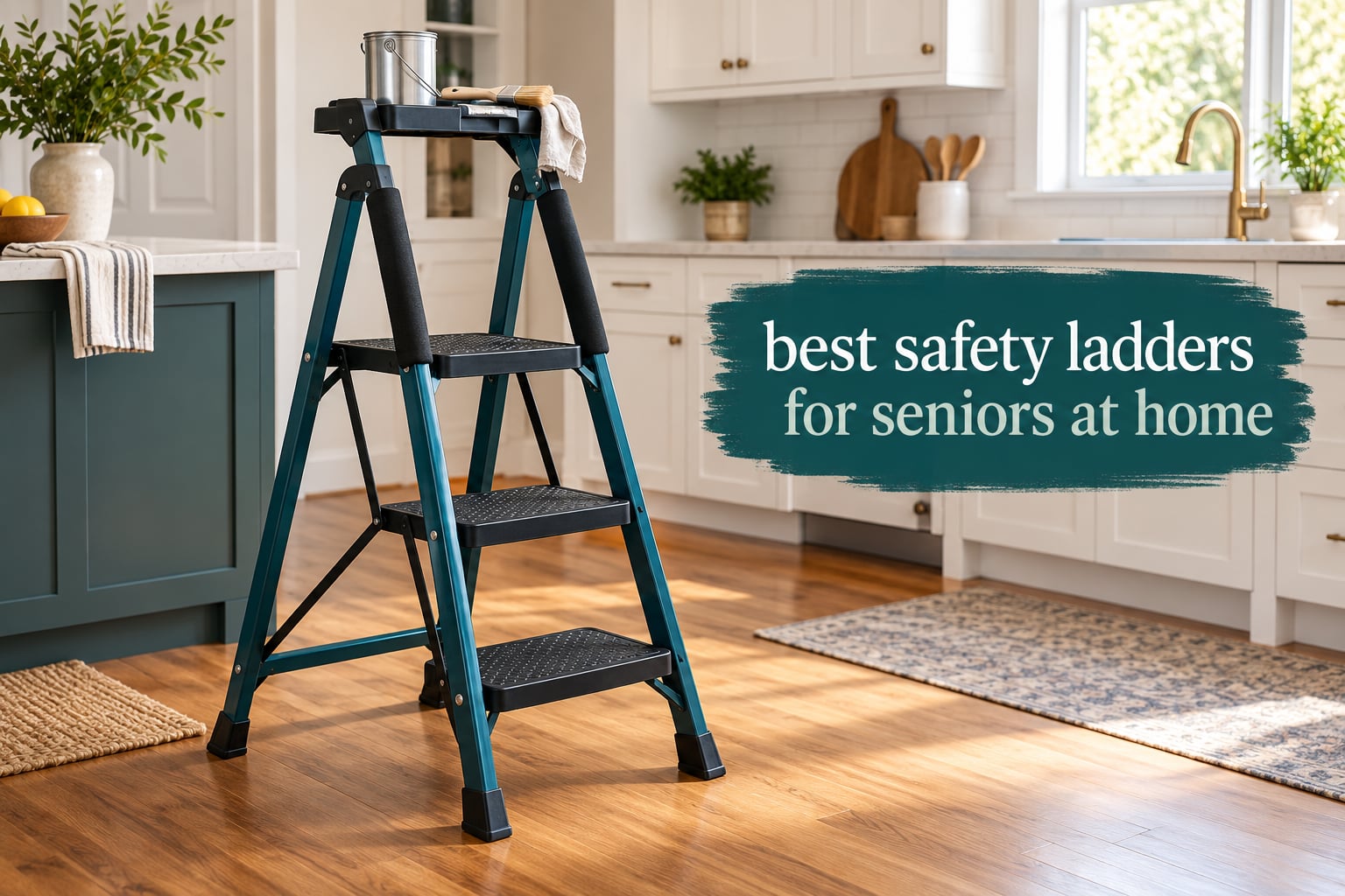 best safety ladders for seniors at home