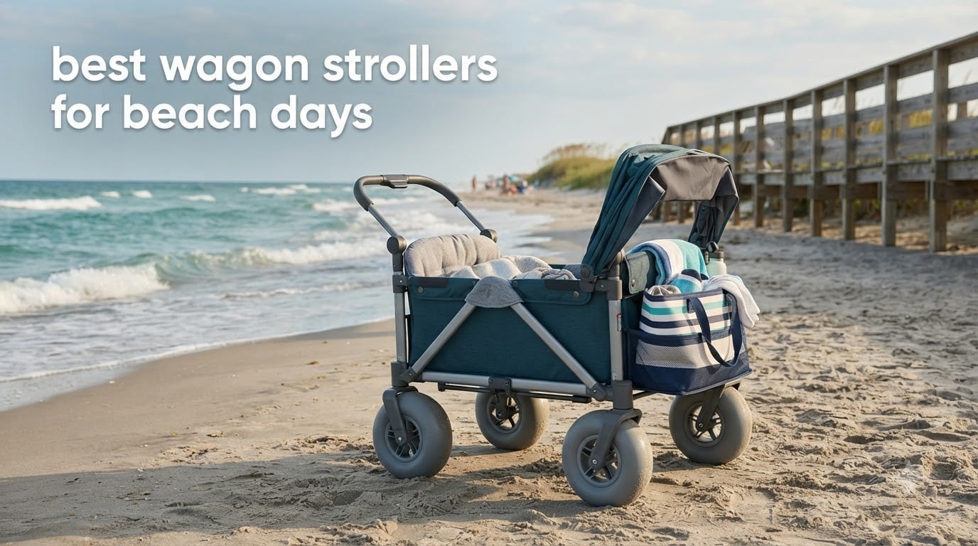 best wagon strollers for beach days