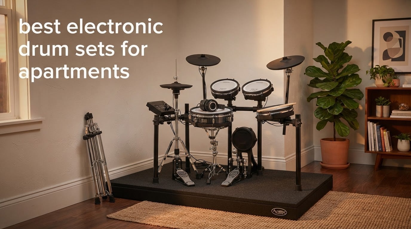 best electronic drum sets for apartments