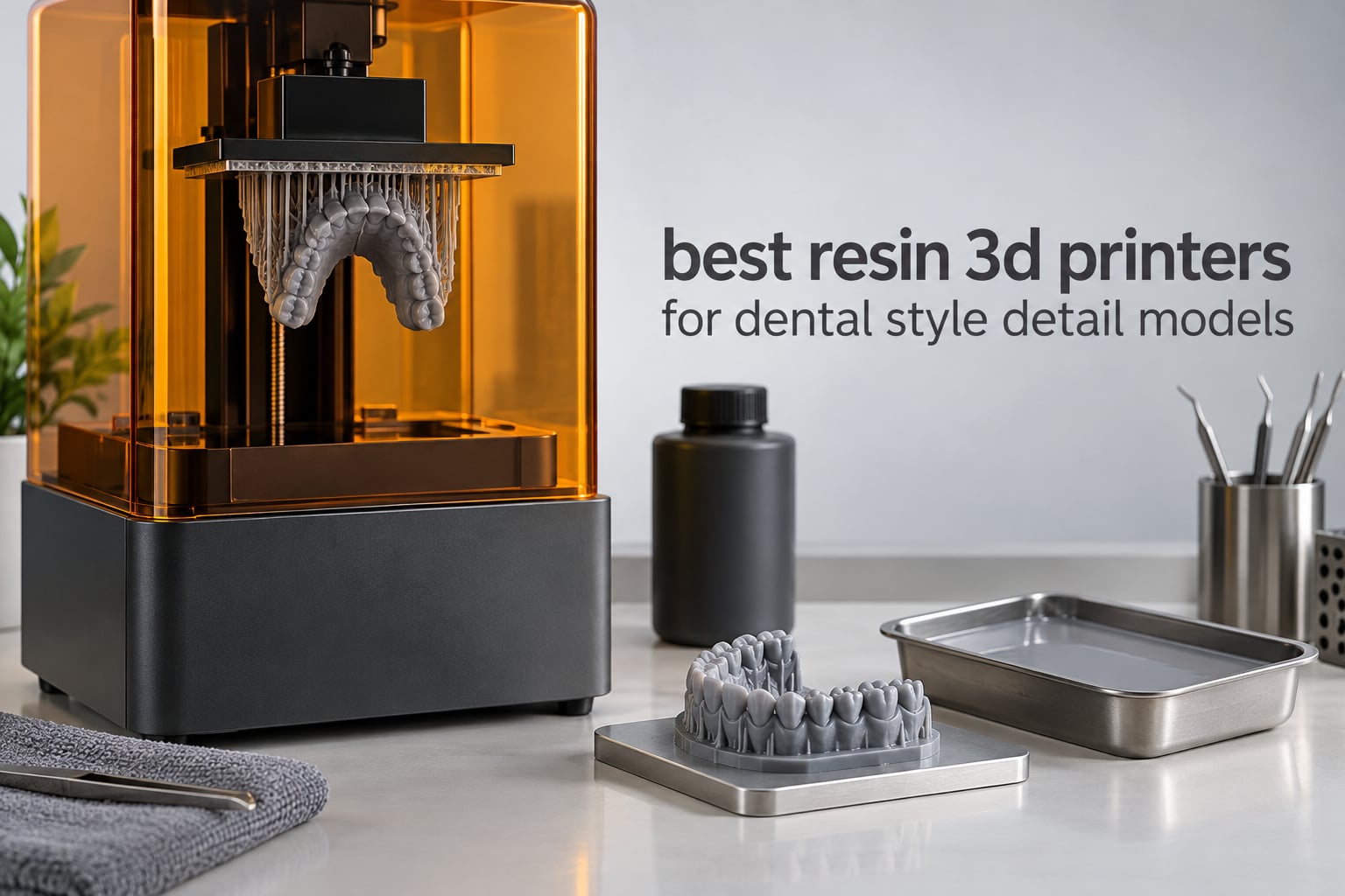 best resin 3d printers for dental style detail models
