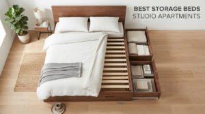 best storage beds for studio apartments