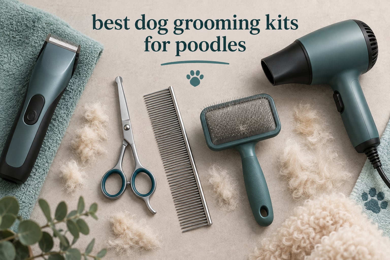 best dog grooming kits for poodles