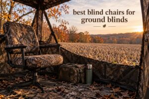 best blind chairs for ground blinds