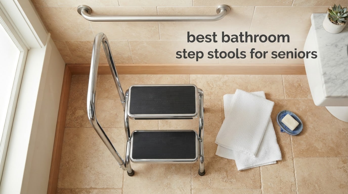 best bathroom step stools for seniors