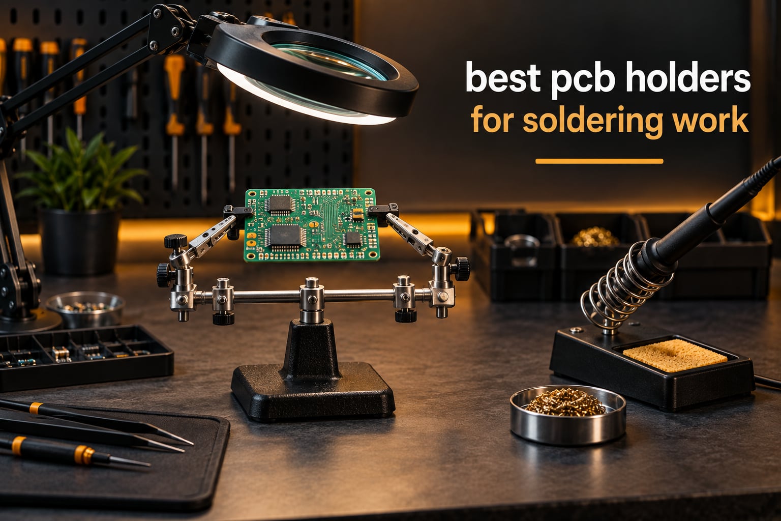 best pcb holders for soldering work
