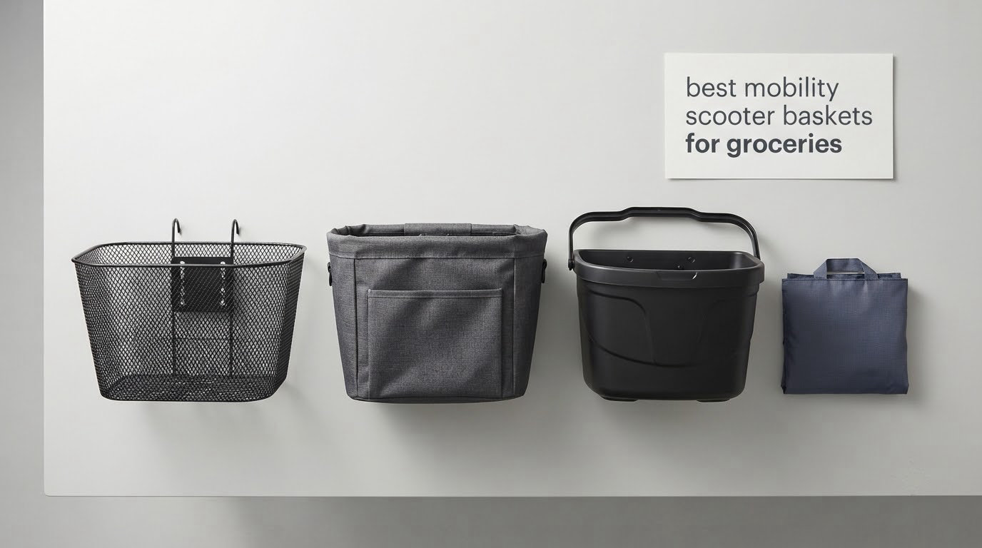 best mobility scooter baskets for groceries