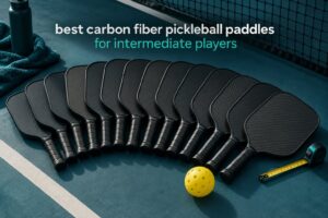 best carbon fiber pickleball paddles for intermediate players