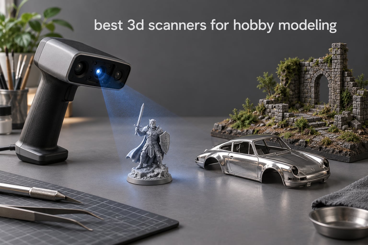 best 3d scanners for hobby modeling