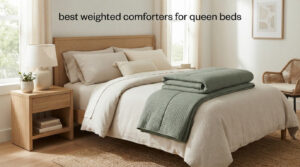 best weighted comforters for queen beds