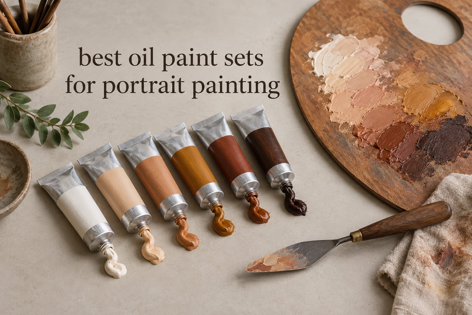 best oil paint sets for portrait painting
