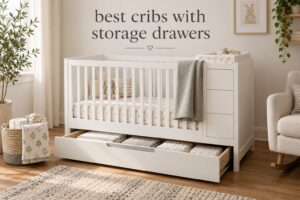 best cribs with storage drawers