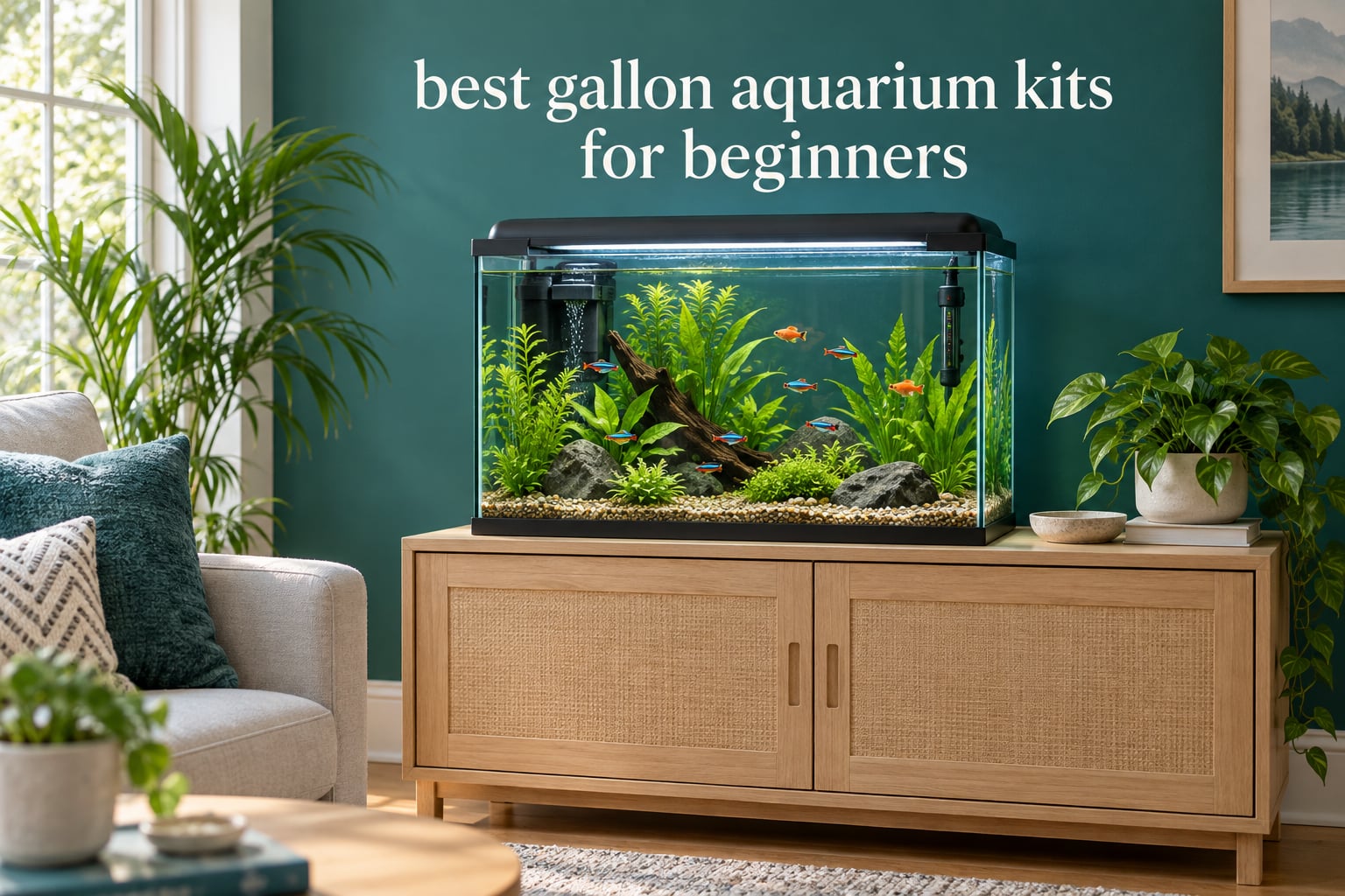best 20 gallon aquarium kits for beginners