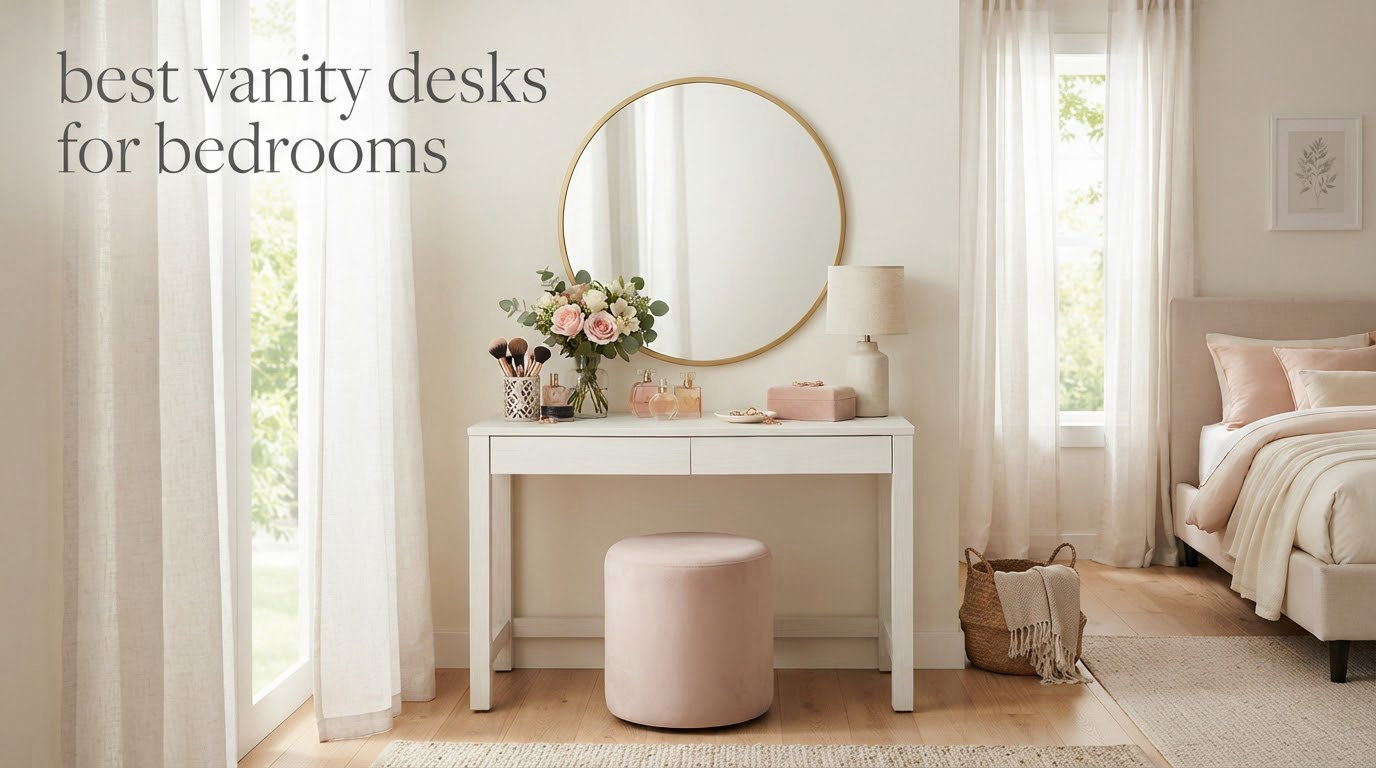 best vanity desks for bedrooms