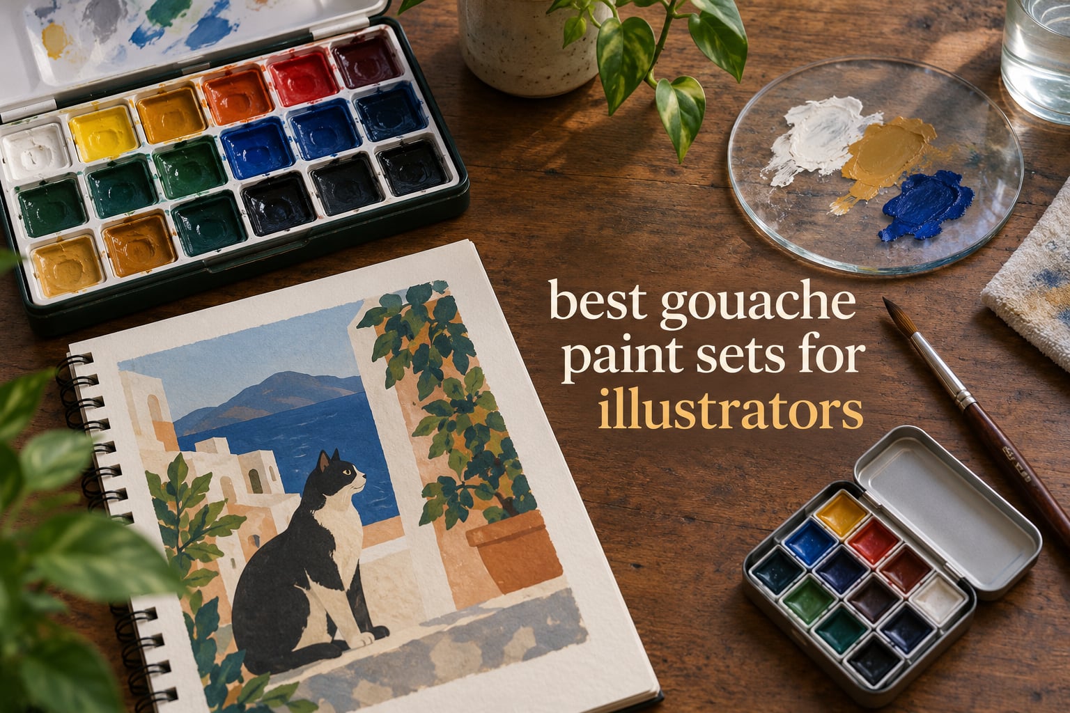 best gouache paint sets for illustrators