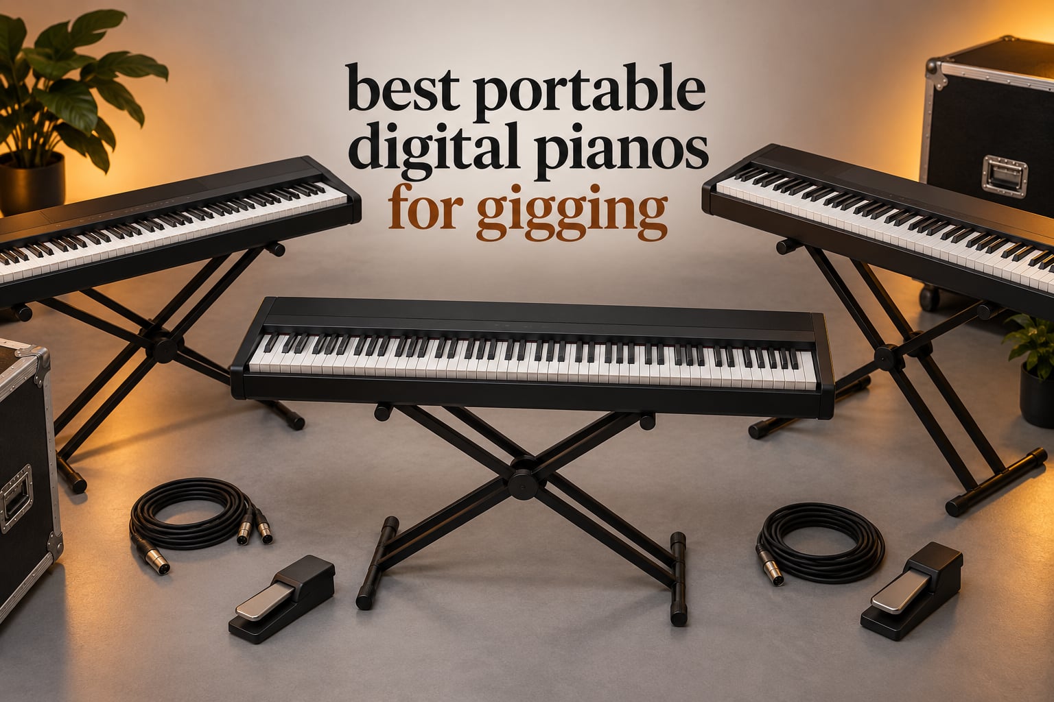 best portable digital pianos for gigging