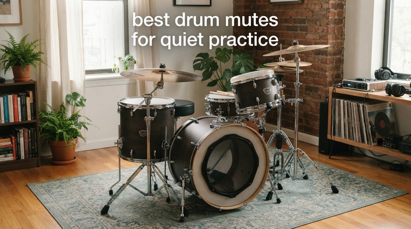best drum mutes for quiet practice