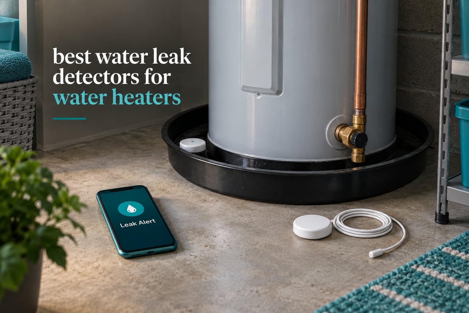 best water leak detectors for water heaters
