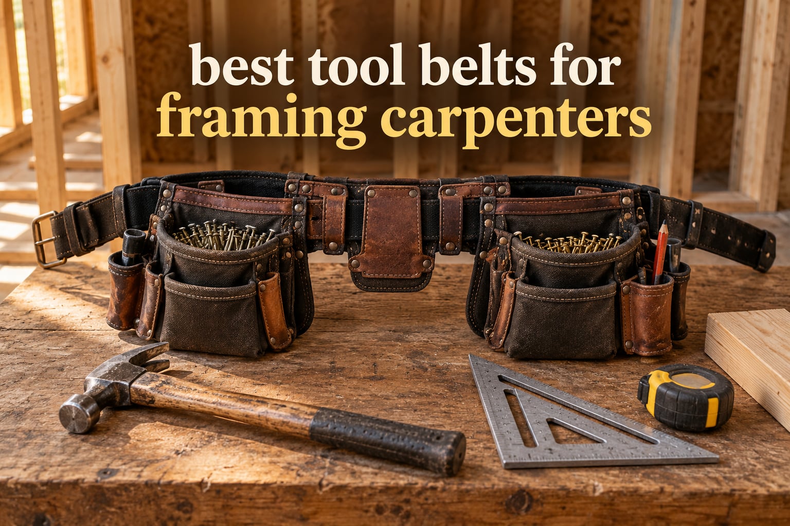 best tool belts for framing carpenters
