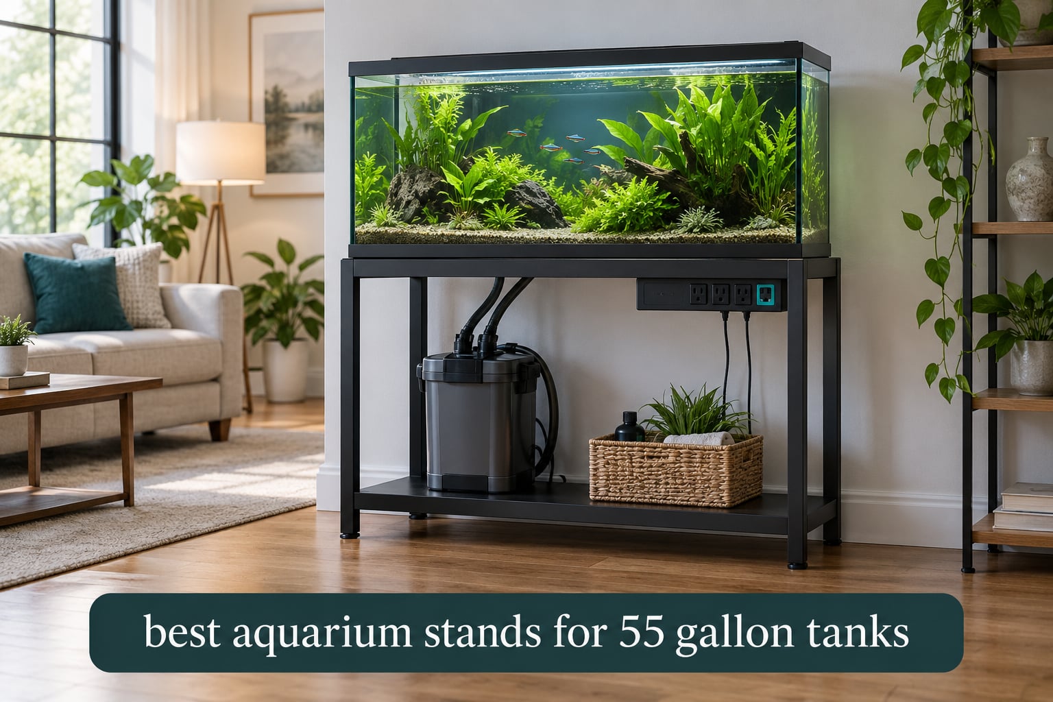 best aquarium stands for 55 gallon tanks