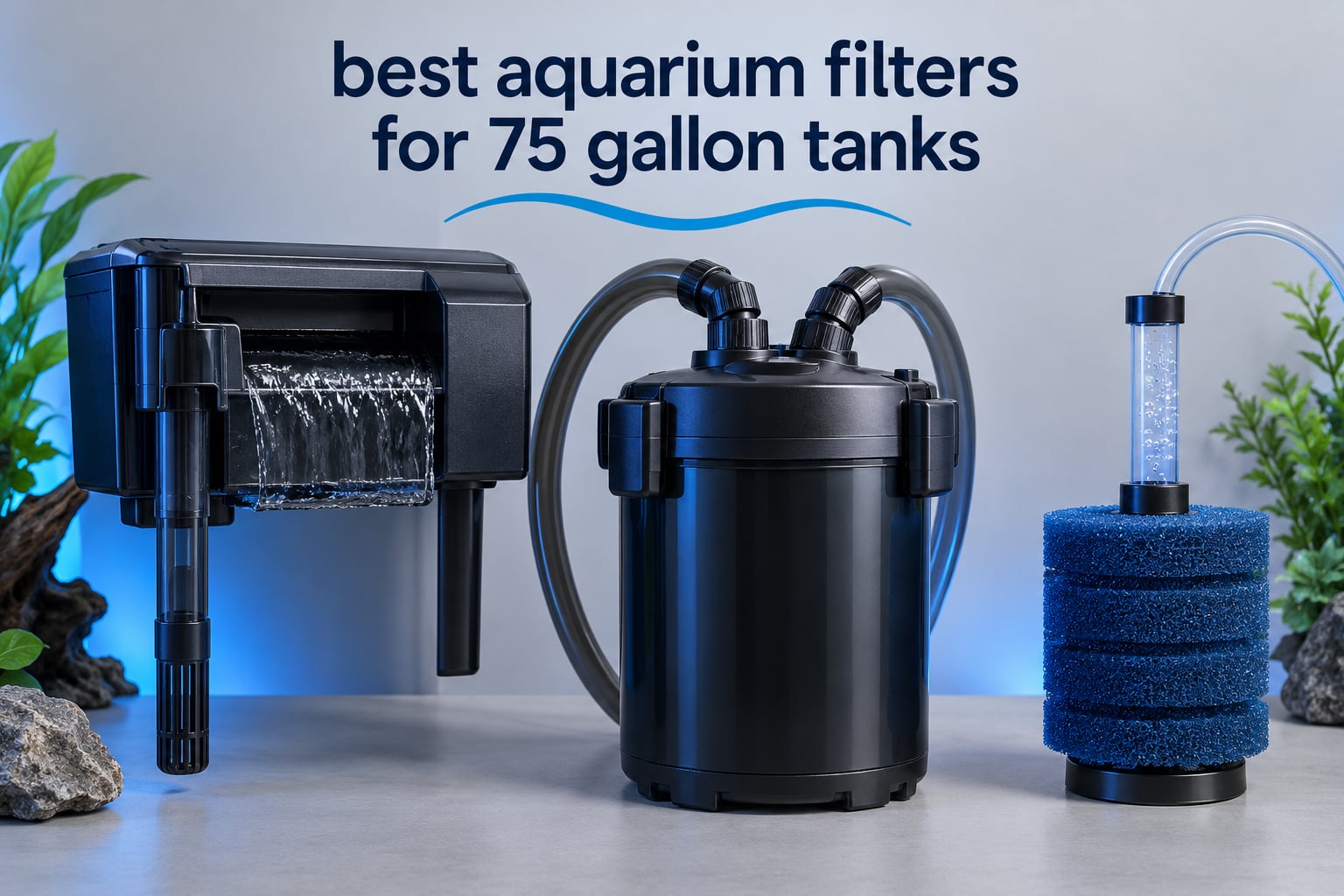 best aquarium filters for 75 gallon tanks