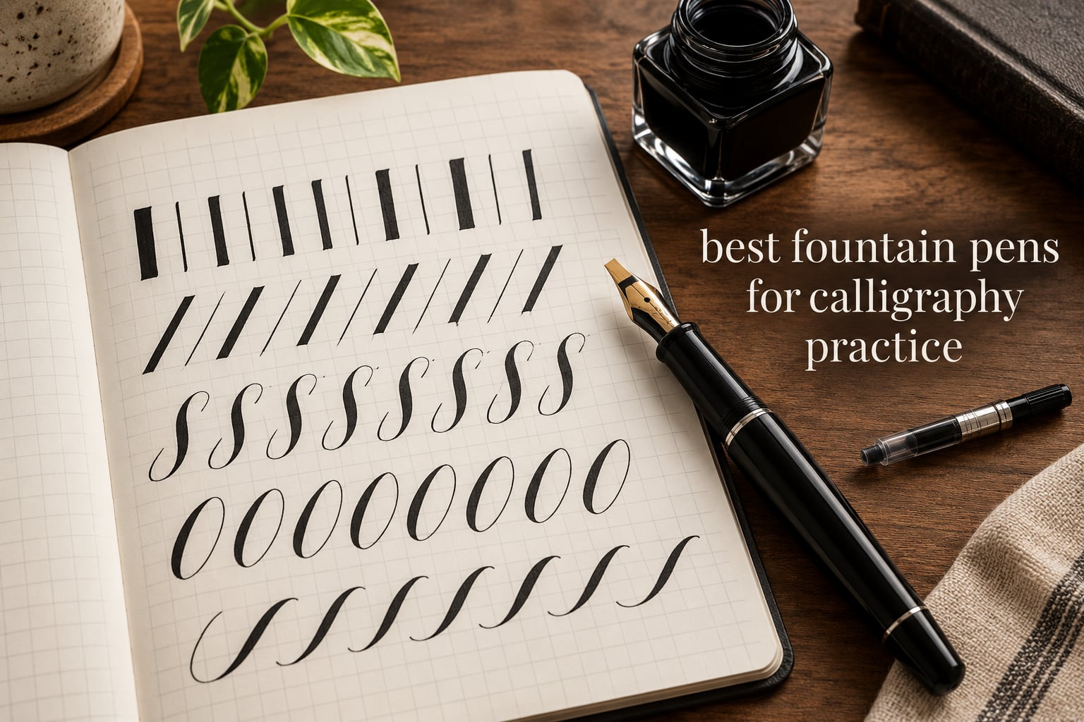 best fountain pens for calligraphy practice