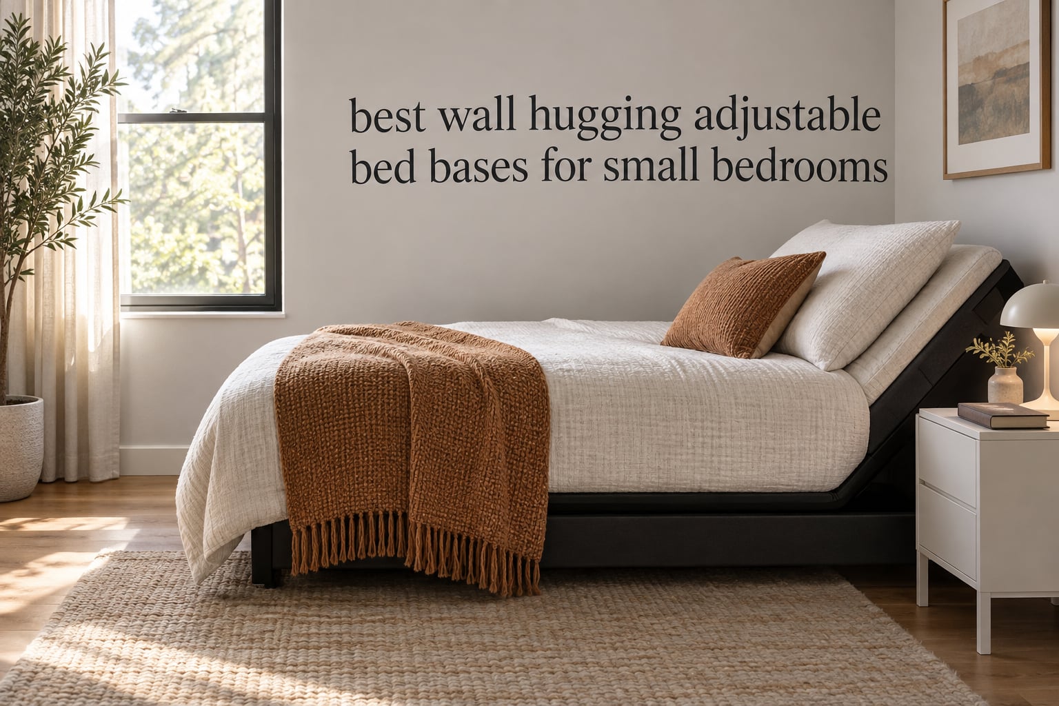 best wall hugging adjustable bed bases for small bedrooms
