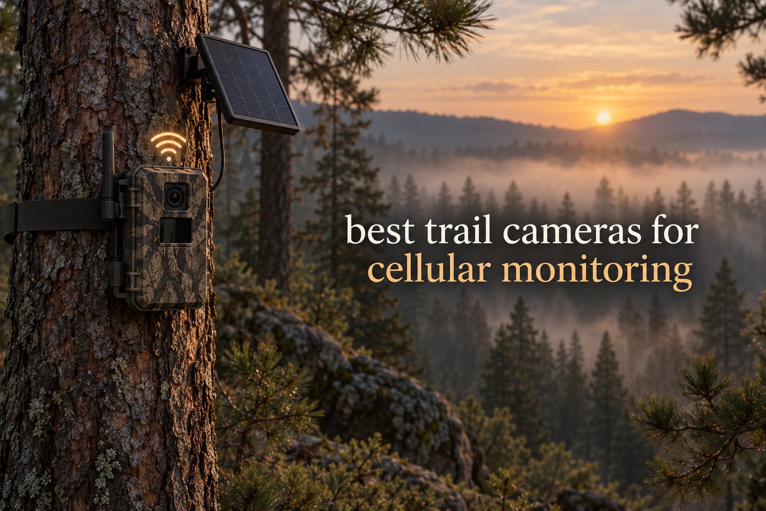 best trail cameras for cellular monitoring