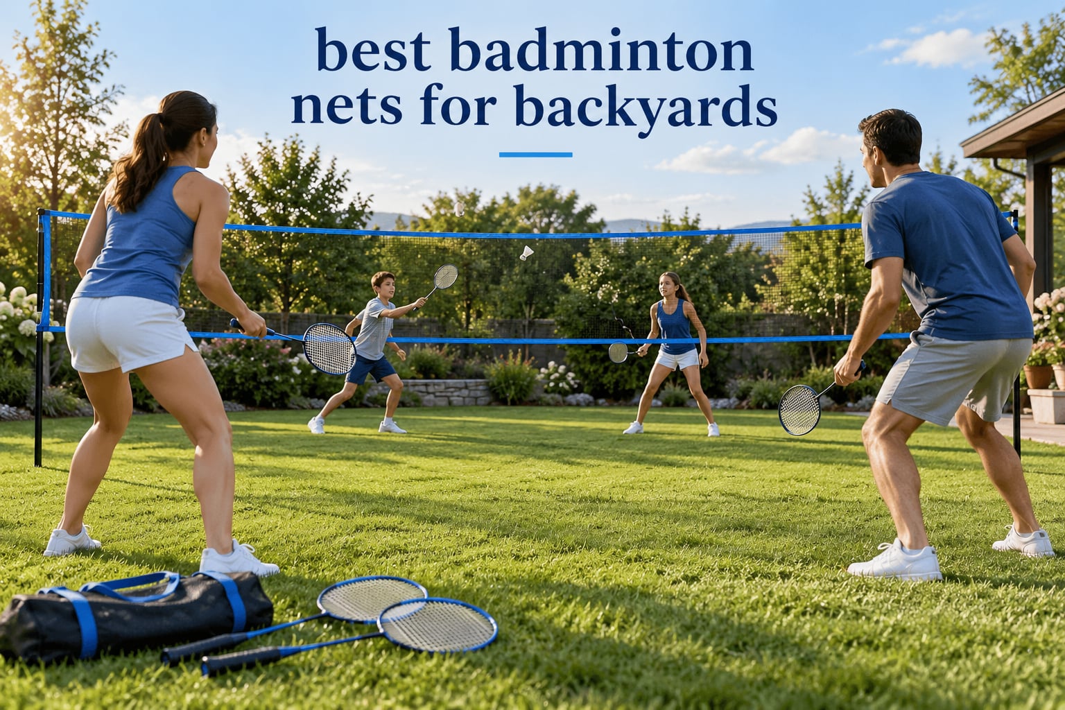best badminton nets for backyards