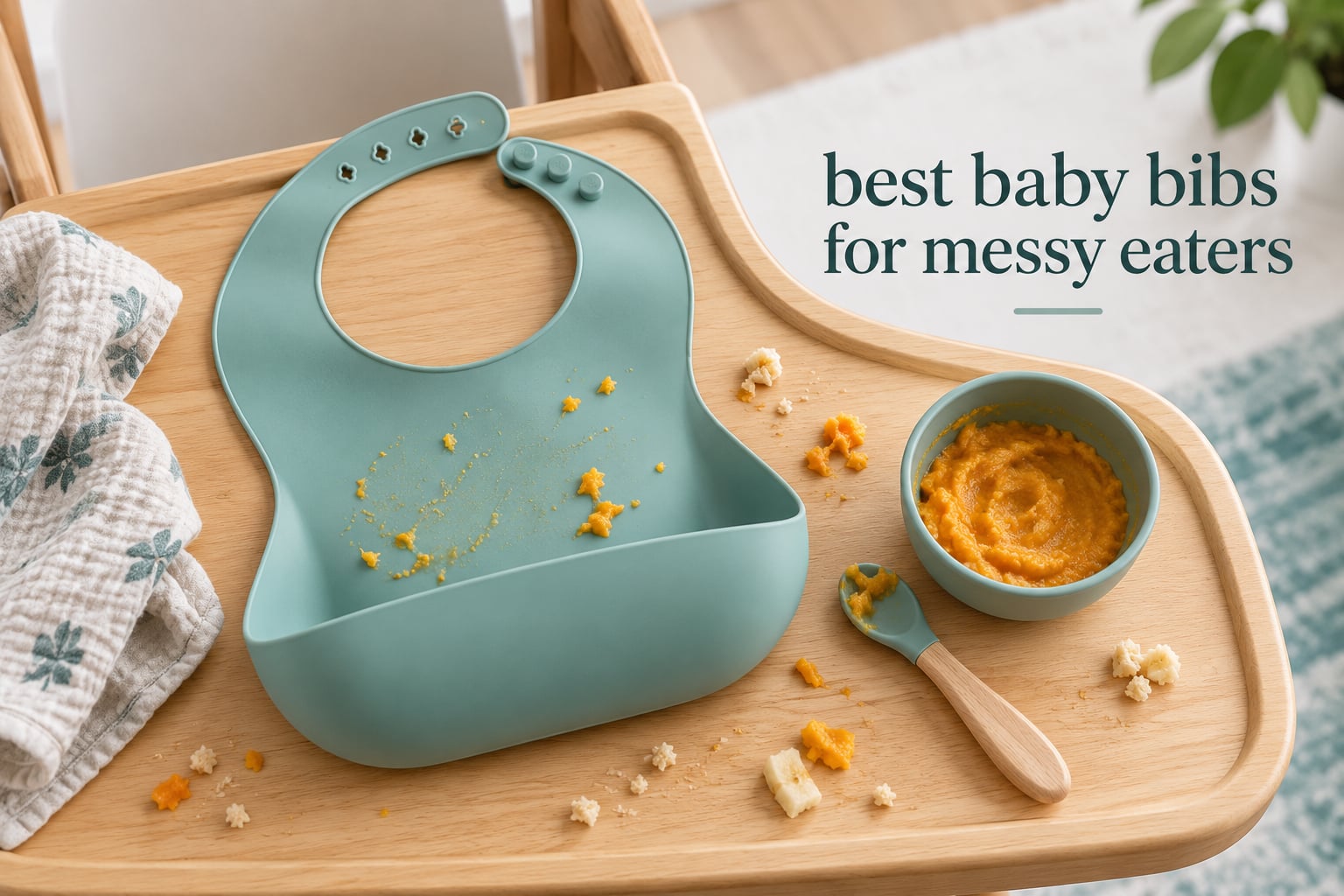 best baby bibs for messy eaters