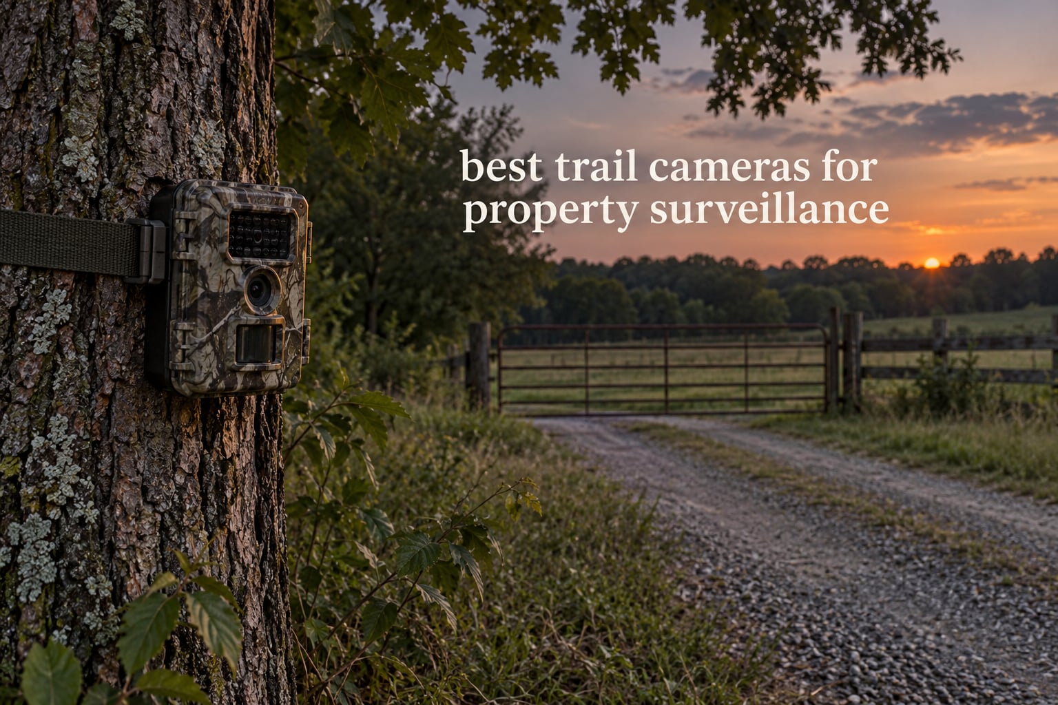 best trail cameras for property surveillance