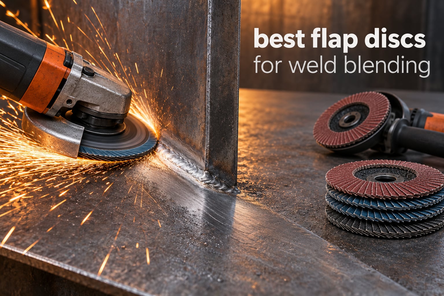 best flap discs for weld blending