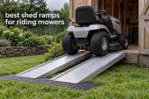 best shed ramps for riding mowers