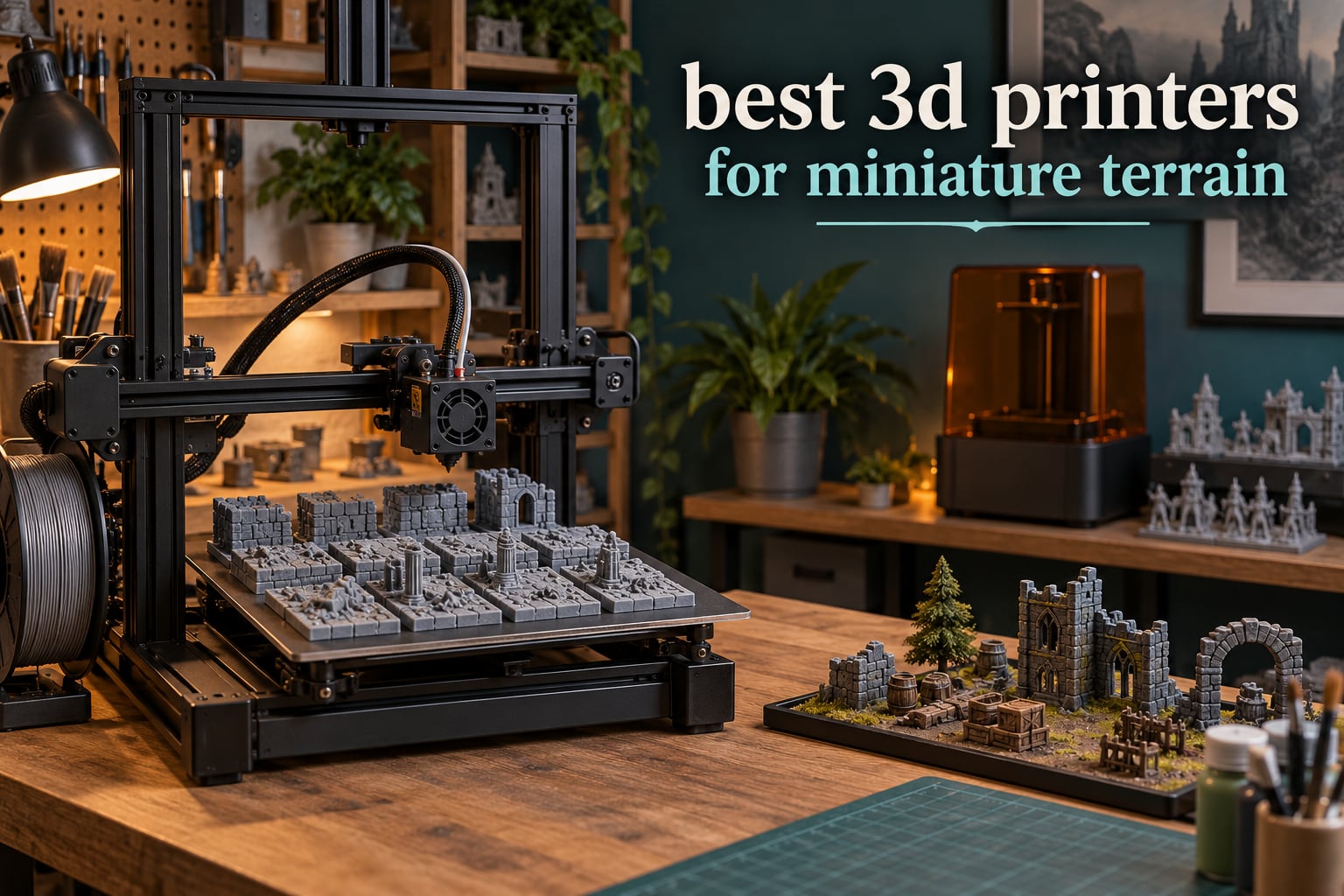 best 3d printers for miniature terrain