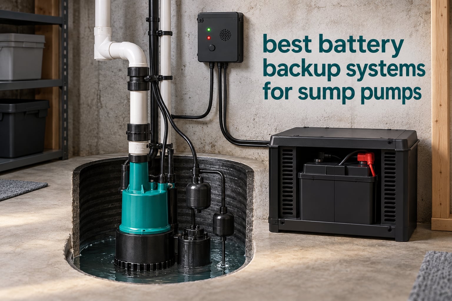 best battery backup systems for sump pumps